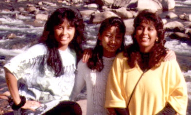 Karen, Michelle and Jamila