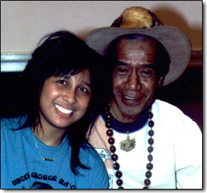 Photo of Karen Sabog and Uncle George
