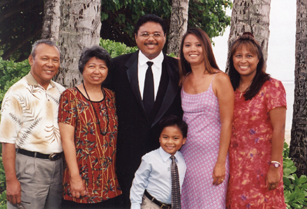 Sabog Family at Adrian and Terry's wedding