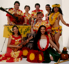 [Photo of Makalina's Express and the Tiny Bubble
Band]