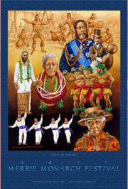 2017 Merrie Monarch Festival Poster